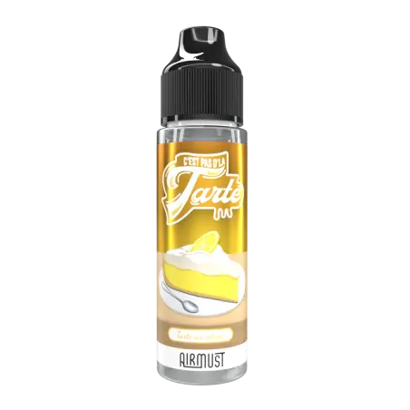 [60ml] Airmust C'est Pas D'la Tarte | Tarte au Citron