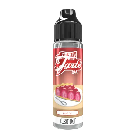 [60ml] Airmust C'est Pas D'la Tarte | Fraisier